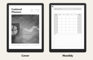Undated Planner for Kobo, image 2