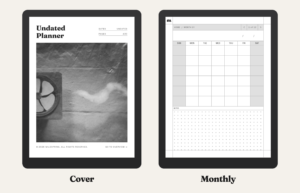 Undated Planner for Kobo, image 6