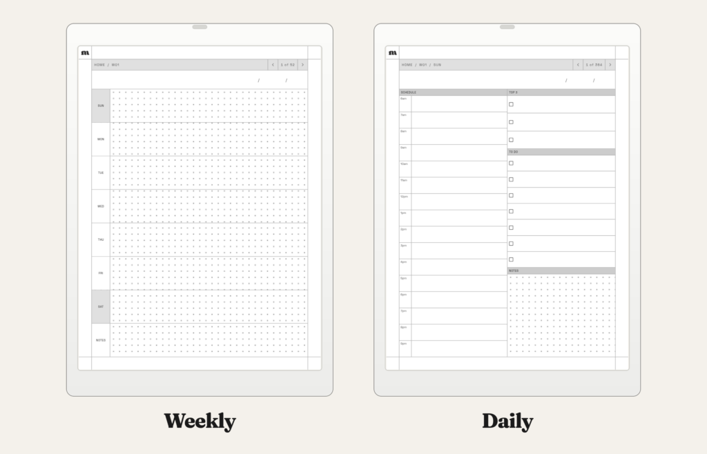 Undated Planner for Quaderno, image 3