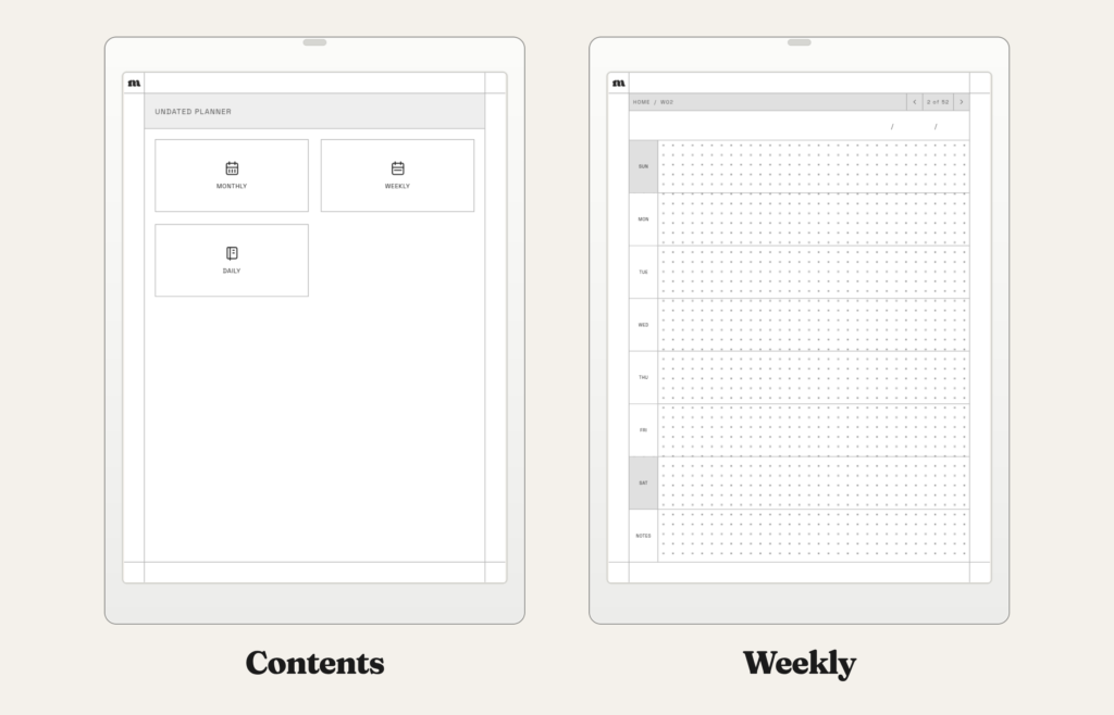 Undated Planner for Quaderno, image 4