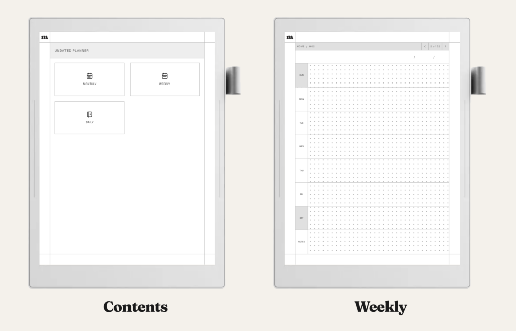 Undated Planner for Supernote, image 8