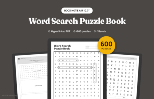 Word Search Puzzle Book for BOOX, image 9