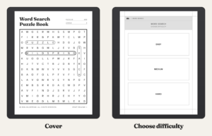 Word Search Puzzle Book for BOOX, image 6