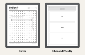 Word Search Puzzle Book for Kindle Scribe, image 6