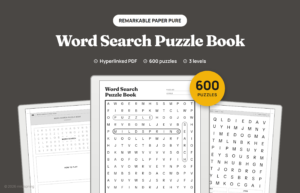 Word Search Puzzle Book for reMarkable, image 5