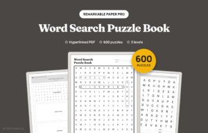 Word Search Puzzle Book for reMarkable, image 9